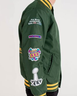 Green Bay Packers Champs Patches Jacket