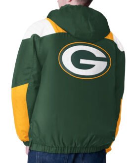 Green Bay Packers Charger Half-Zip Pullover Jacket