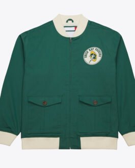 Green Bay Packers Green Cotton Twill Jacket