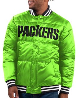 Green Bay Packers Bronx Fashion Bubble Puffer Jacket