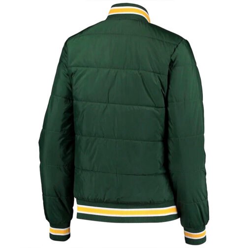 Green Bay Packers Field Goal Green Bomber Jacket - Image 2