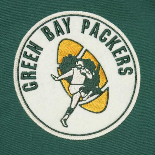 Green Bay Packers Green Cotton Twill Jacket - Image 3