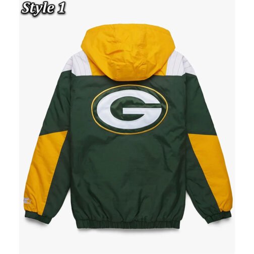 Green Bay Packers Pullover Jacket - Image 3
