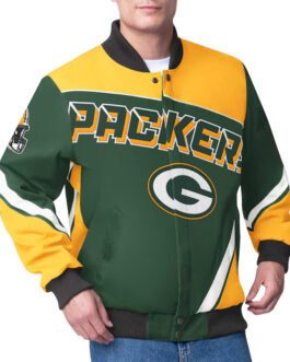 Green Bay Packers Maximum Racing Green Jacket