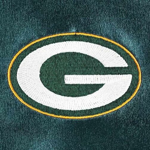 Green Bay Packers Metallic Green Jacket - Image 4