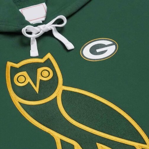 Green Bay Packers OVO Green Hoodie - Image 4