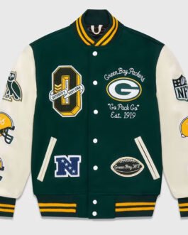 OVO Green Bay Packers Varsity Jacket