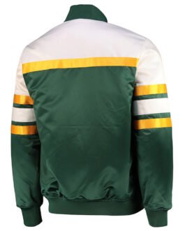 Green Bay Packers Special Script Heavyweight Satin Jacket