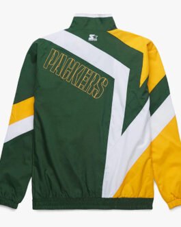 Green Bay Packers Star Windbreaker Jacket