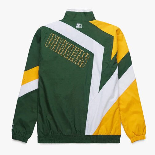 Green Bay Packers Star Windbreaker Jacket - Image 2