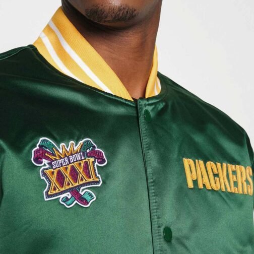 Green Bay Packers Super Bowl XXXI Jacket - Image 7