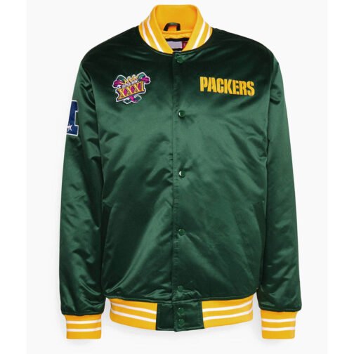 Green Bay Packers Super Bowl XXXI Jacket - Image 4