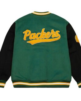 Green Bay Packers Team Legacy Varsity Jacket