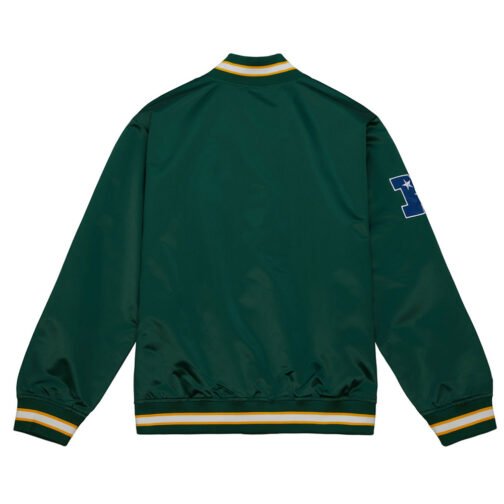 Green Bay Packers Team OG LW Satin Jacket - Image 2