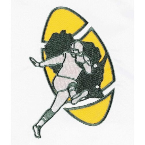 Green Bay Packers The Power Forward Satin White Jacket - Image 6