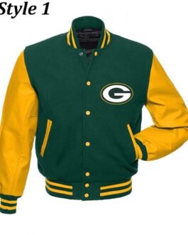 Varsity Green Bay Packers Letterman Jacket