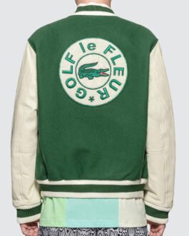 Lacoste Golf Le Fleur Green Jacket