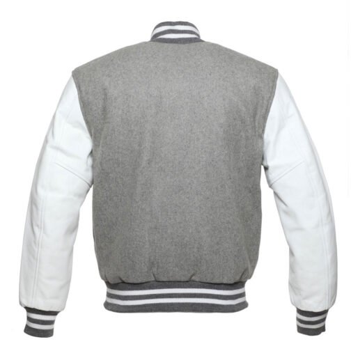 Varsity Wool and Leather Jacket - Image 22