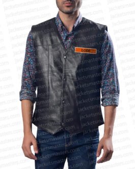 Grim Bastards MC Leather Vest