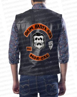 Grim Bastards MC Leather Vest