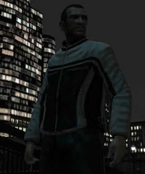 Albanian Mob GTA 4 Bomber Leather Jacket - Image 5