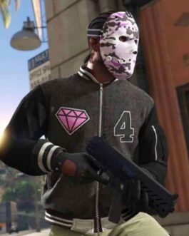 Panther Grand Theft Auto Varsity Jacket