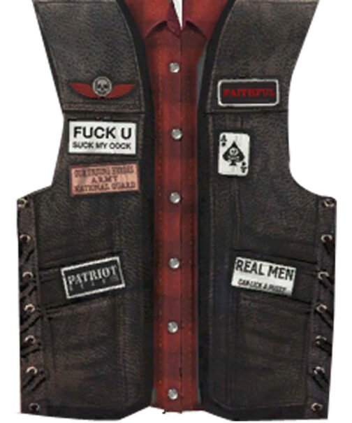 Angels of Death Liberty GTA Leather Vest - Image 3