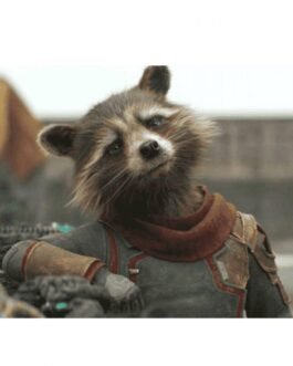 Rocket Raccoon Guardians of The Galaxy Vol 3 Blue Jacket