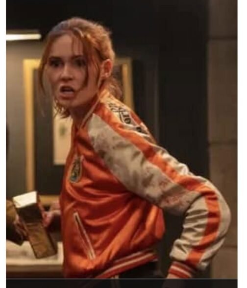 Karen Gillan Gunpowder Milkshake Tiger Jacket - Image 10