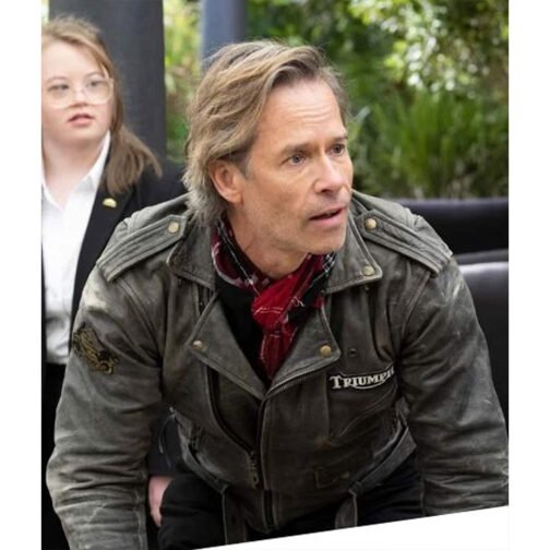 Guy Pearce Neighbours Leather Jacket - Image 4