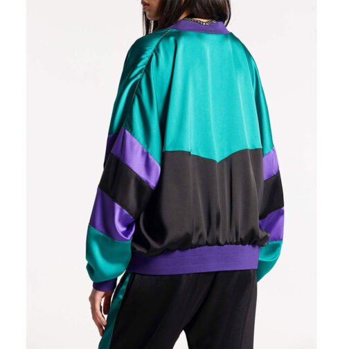 Gwen Stefani Super Bowl LVIII Color Block Jacket - Image 5
