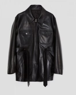 Song Hye Kyo Now We Are Breaking Up Black Leather Jacket