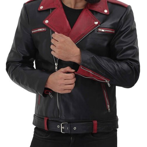 Halloween Kills Tommy Doyle Leather Jacket - Image 3