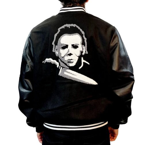 Halloween Michael Myers Varsity Jacket - Image 2
