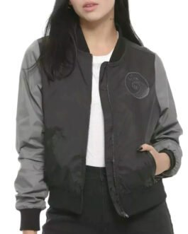 Halloween Town Nightmare Before Christmas Bomber Jacket