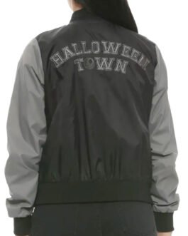 Halloween Town Nightmare Before Christmas Bomber Jacket