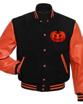 Happy Halloween Letterman Jacket