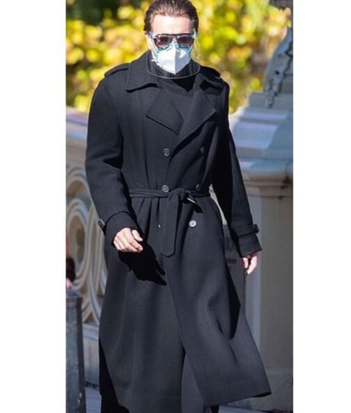Halston Ewan Mcgregor Wool Trench Coat - Image 6