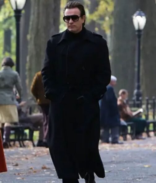 Halston Ewan Mcgregor Wool Trench Coat - Image 15