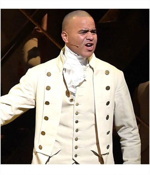 Chris Jackson Hamilton White Coat - Image 3