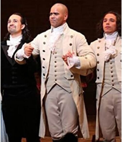 Chris Jackson Hamilton White Coat - Image 4