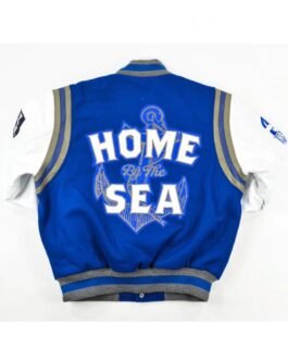Varsity Hampton University Motto 2.0 Royal Blue Jacket