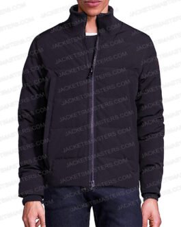 Chicago PD Jason Beghe Blue Puffer Jacket