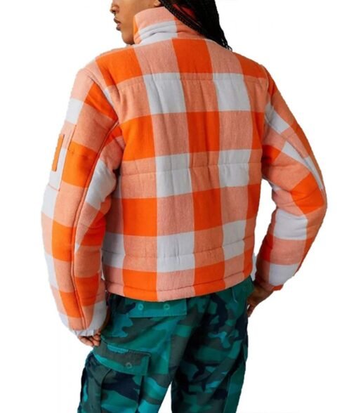 Hannaha Hall The Chi Season 5 Checkered Jacket - Image 3