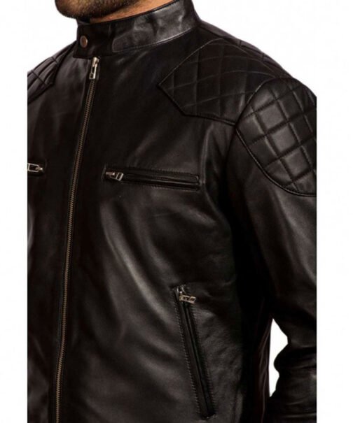 Hannibal Lecter Motorcycle Leather Jacket - Image 7