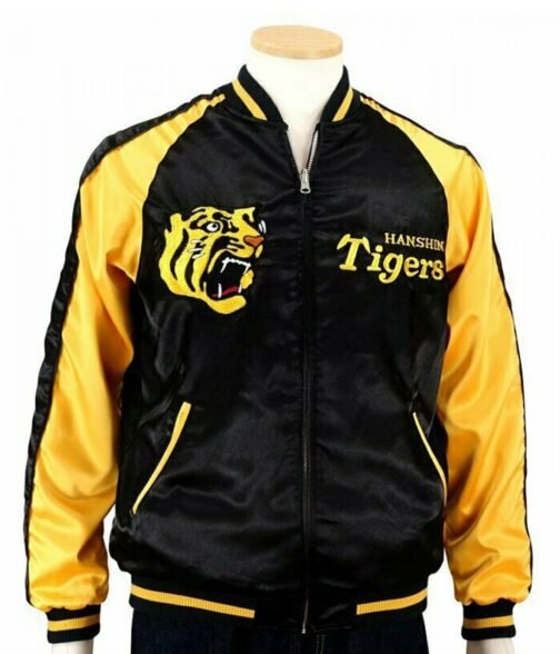 Varsity Hanshin Tigers Satin Jacket