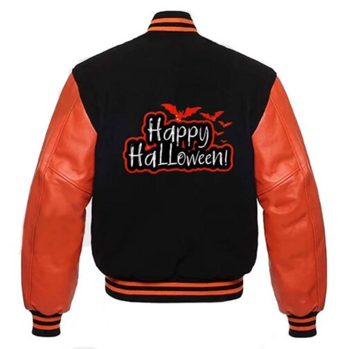 Happy Halloween Letterman Jacket - Image 2