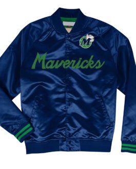 Dallas Mavericks Hardwood Classic Satin Jacket