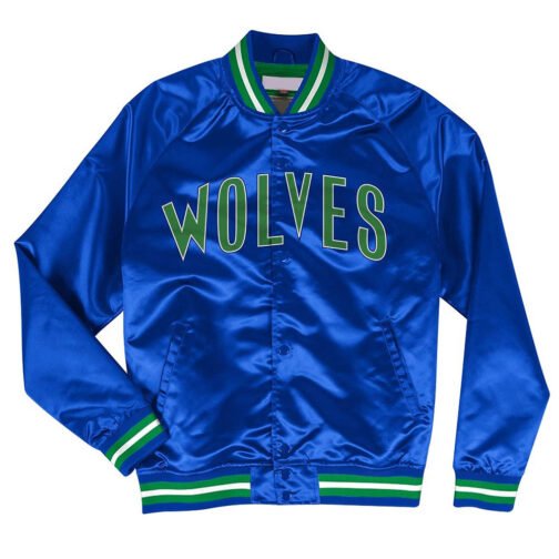 Minnesota Timberwolves Heavyweight Satin Jacket