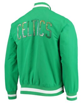 75th Anniversary Boston Celtics Kelly Green Jacket